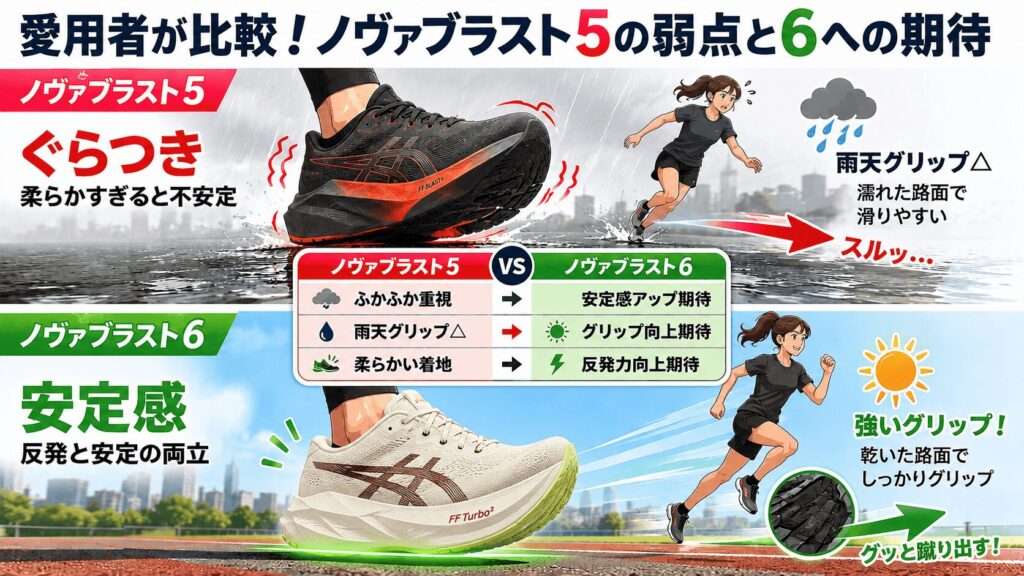 愛用者が比較！ノヴァブラスト5の弱点と6への期待