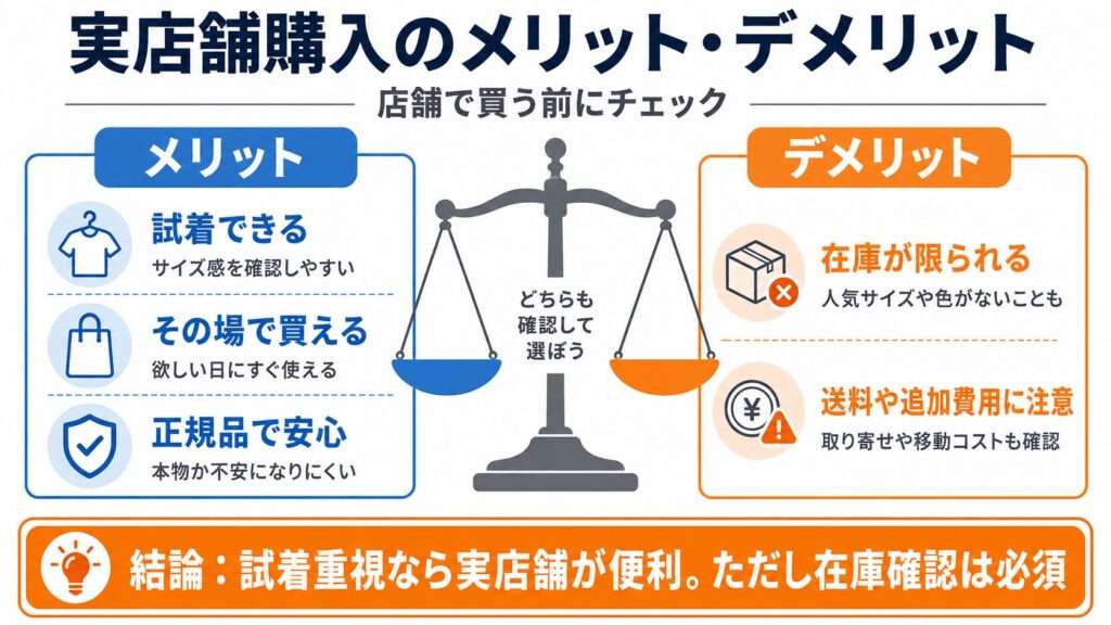 アルペンやABC-MARTなど実店舗系ショップも候補になる