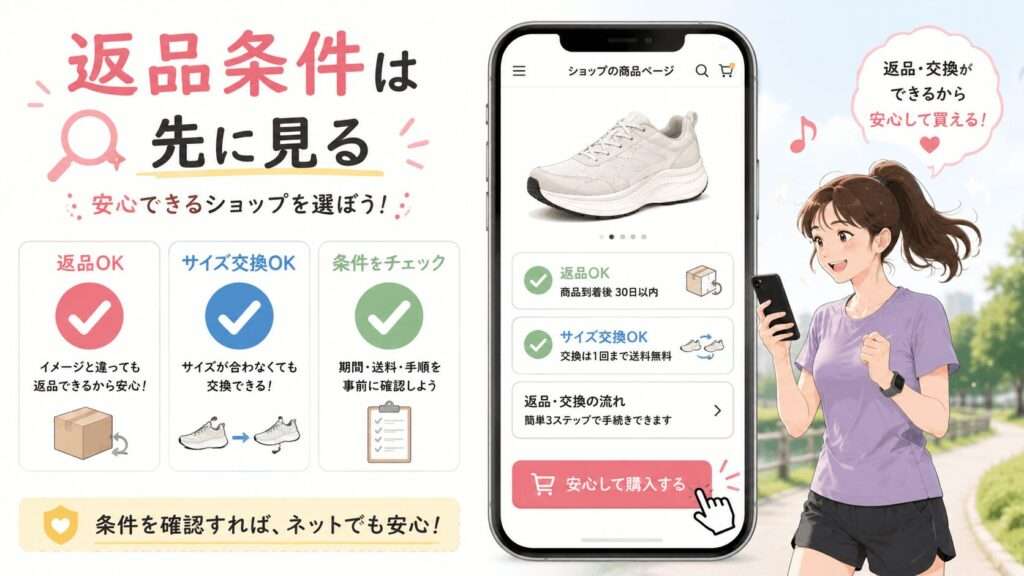 Amazonは返品条件と販売元を確認する