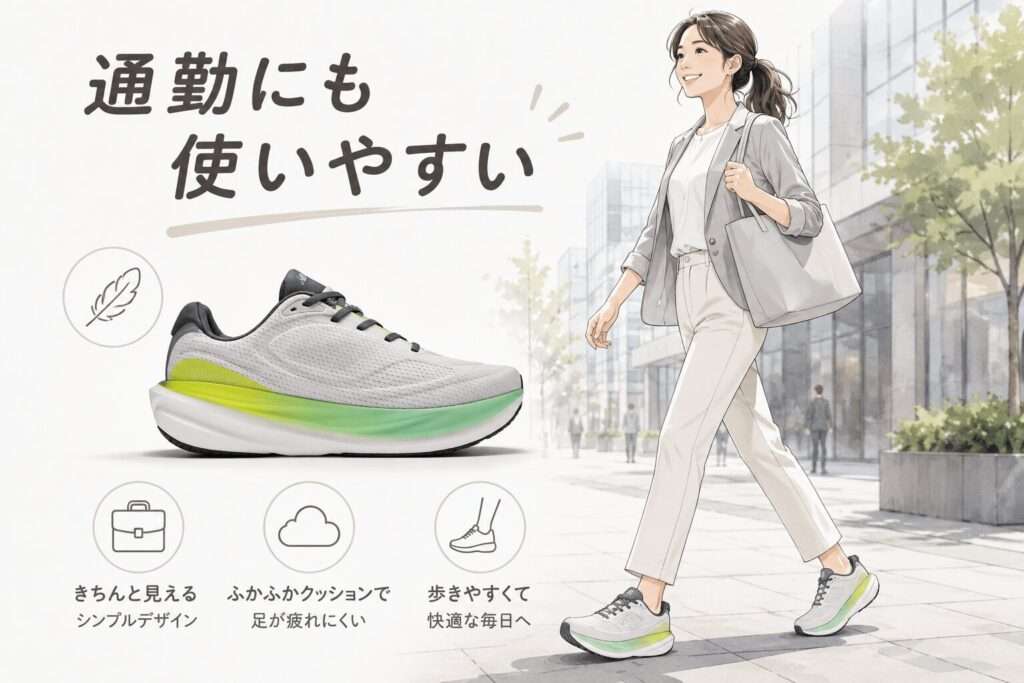 通勤や街履きで使いやすいNew Balance 1080v15