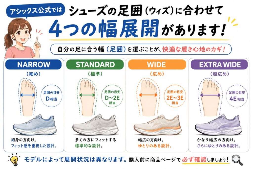 足囲(ウィズ)を確認する